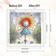 Load image into Gallery viewer, Diamond Painting - Partial Special Shaped - Cute Kids (30*30CM)
