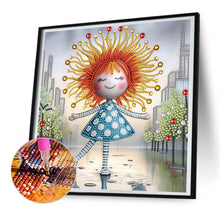 Load image into Gallery viewer, Diamond Painting - Partial Special Shaped - Cute Kids (30*30CM)
