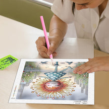 Load image into Gallery viewer, Diamond Painting - Partial Special Shaped - Cute Kids (30*30CM)
