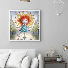 Load image into Gallery viewer, Diamond Painting - Partial Special Shaped - Cute Kids (30*30CM)
