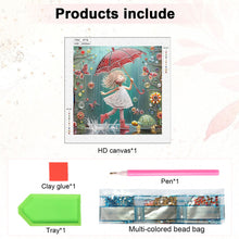 Load image into Gallery viewer, Diamond Painting - Partial Special Shaped - Cute Kids (30*30CM)
