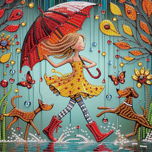 Load image into Gallery viewer, Diamond Painting - Partial Special Shaped - Cute Kids (30*30CM)
