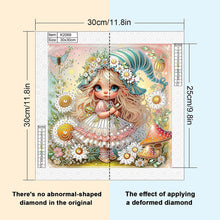 Load image into Gallery viewer, Diamond Painting - Partial Special Shaped - Cute Kids (30*30CM)
