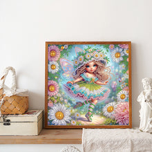 Load image into Gallery viewer, Diamond Painting - Partial Special Shaped - Cute Kids (30*30CM)
