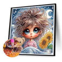 Load image into Gallery viewer, Diamond Painting - Partial Special Shaped - Cute Kids (30*30CM)
