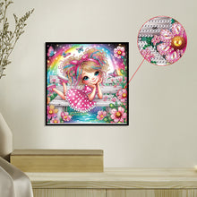 Load image into Gallery viewer, Diamond Painting - Partial Special Shaped - Cute Kids (30*30CM)
