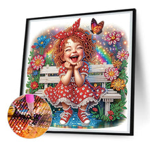 Load image into Gallery viewer, Diamond Painting - Partial Special Shaped - Cute Kids (30*30CM)
