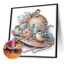 Load image into Gallery viewer, Diamond Painting - Partial Special Shaped - Flower Hat (30*30CM)

