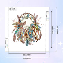 Load image into Gallery viewer, Diamond Painting - Partial Special Shaped - Dream Catcher (30*30CM)

