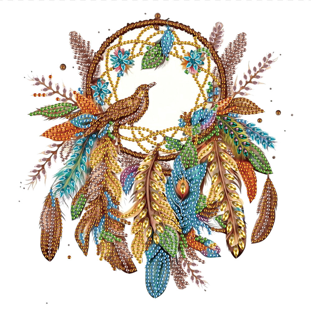 Diamond Painting - Partial Special Shaped - Dream Catcher (30*30CM)