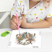 Load image into Gallery viewer, Diamond Painting - Partial Special Shaped - Dream Catcher (30*30CM)
