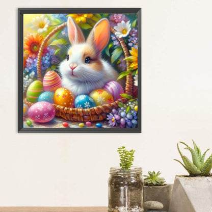 Diamond Painting - Full Round - Easter Bunny Eggs (30*30CM)