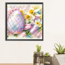 Load image into Gallery viewer, Diamond Painting - Full Round - Easter Daffodil Eggs (30*30CM)
