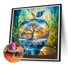 Load image into Gallery viewer, Diamond Painting - Partial Special Shaped - Crystal Apple (30*30CM)
