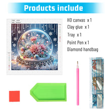 Load image into Gallery viewer, Diamond Painting - Partial Special Shaped - Crystal Ball Flower (30*30CM)

