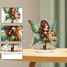 Load image into Gallery viewer, PET Elf Girl Desktop Diamond DIY Kits Diamond Painting Desktop Ornament for Home
