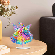 Load image into Gallery viewer, PET Elf Girl Desktop Diamond DIY Kits Diamond Painting Desktop Ornament for Home
