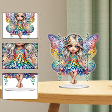 Load image into Gallery viewer, PET Elf Girl Desktop Diamond DIY Kits Diamond Painting Desktop Ornament for Home
