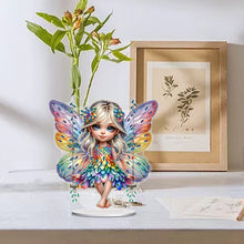 Load image into Gallery viewer, PET Elf Girl Desktop Diamond DIY Kits Diamond Painting Desktop Ornament for Home
