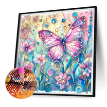 Load image into Gallery viewer, Diamond Painting - Full Square - Pink butterfly (30*30CM)
