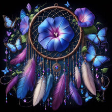 Load image into Gallery viewer, Diamond Painting - Full Round - Morning glory dream catcher (30*30CM)
