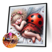 Load image into Gallery viewer, Diamond Painting - Full Round - Sleeping baby insect (30*30CM)
