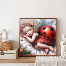 Load image into Gallery viewer, Diamond Painting - Full Round - Sleeping baby insect (30*30CM)
