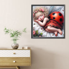 Load image into Gallery viewer, Diamond Painting - Full Round - Sleeping baby insect (30*30CM)
