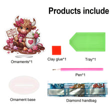 Load image into Gallery viewer, Candy House Acrylic Special Shape Desktop Diamond Art Kits for Home Office Decor

