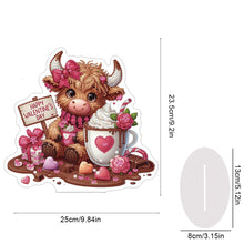 Load image into Gallery viewer, Candy House Acrylic Special Shape Desktop Diamond Art Kits for Home Office Decor
