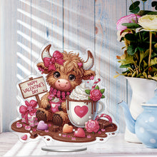Load image into Gallery viewer, Candy House Acrylic Special Shape Desktop Diamond Art Kits for Home Office Decor
