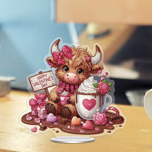Load image into Gallery viewer, Candy House Acrylic Special Shape Desktop Diamond Art Kits for Home Office Decor
