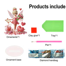 Load image into Gallery viewer, Candy House Acrylic Special Shape Desktop Diamond Art Kits for Home Office Decor

