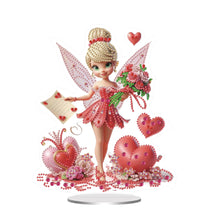 Load image into Gallery viewer, Candy House Acrylic Special Shape Desktop Diamond Art Kits for Home Office Decor
