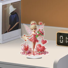 Load image into Gallery viewer, Candy House Acrylic Special Shape Desktop Diamond Art Kits for Home Office Decor
