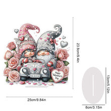 Load image into Gallery viewer, Candy House Acrylic Special Shape Desktop Diamond Art Kits for Home Office Decor
