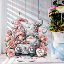 Load image into Gallery viewer, Candy House Acrylic Special Shape Desktop Diamond Art Kits for Home Office Decor
