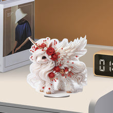 Load image into Gallery viewer, Candy House Acrylic Special Shape Desktop Diamond Art Kits for Home Office Decor
