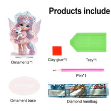 Load image into Gallery viewer, Candy House Acrylic Special Shape Desktop Diamond Art Kits for Home Office Decor
