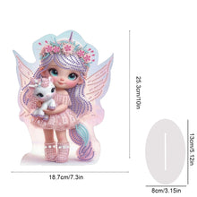 Load image into Gallery viewer, Candy House Acrylic Special Shape Desktop Diamond Art Kits for Home Office Decor
