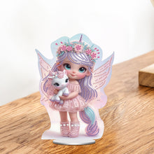 Load image into Gallery viewer, Candy House Acrylic Special Shape Desktop Diamond Art Kits for Home Office Decor
