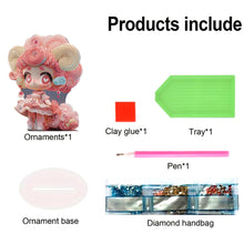 Load image into Gallery viewer, Candy House Acrylic Special Shape Desktop Diamond Art Kits for Home Office Decor
