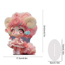 Load image into Gallery viewer, Candy House Acrylic Special Shape Desktop Diamond Art Kits for Home Office Decor
