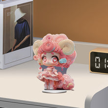 Load image into Gallery viewer, Candy House Acrylic Special Shape Desktop Diamond Art Kits for Home Office Decor
