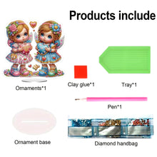 Load image into Gallery viewer, Candy House Acrylic Special Shape Desktop Diamond Art Kits for Home Office Decor
