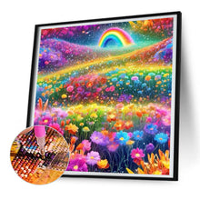 Load image into Gallery viewer, Diamond Painting - Full Round - Flower Sea Rainbow (30*30CM)

