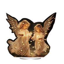 Load image into Gallery viewer, Acrylic Special Shape Angel Girl Desktop Diamond Art Kits for Home Office Decor
