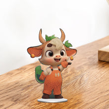 Load image into Gallery viewer, Acrylic Special Shape Angel Girl Desktop Diamond Art Kits for Home Office Decor
