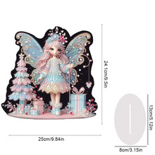 Load image into Gallery viewer, Acrylic Special Shape Angel Girl Desktop Diamond Art Kits for Home Office Decor

