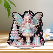 Load image into Gallery viewer, Acrylic Special Shape Angel Girl Desktop Diamond Art Kits for Home Office Decor
